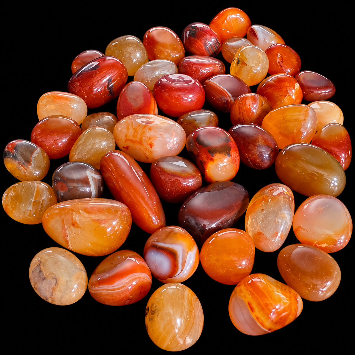 Red Agate Tumble