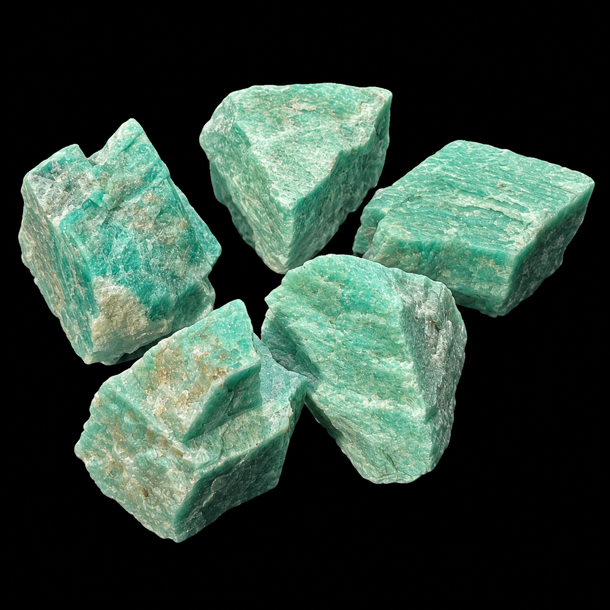 Amazonite Natural Chunk India