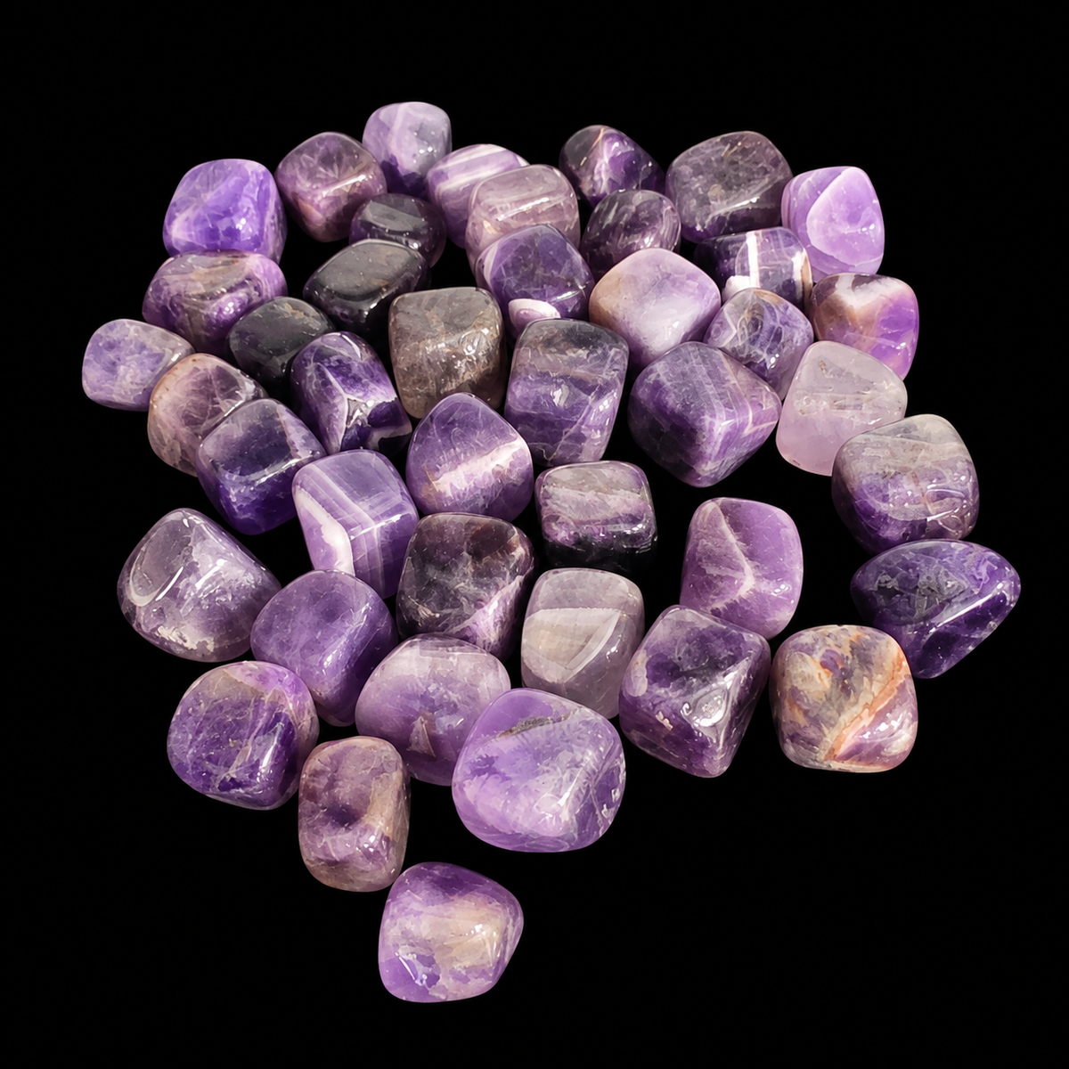 Amethyst Tumble Cube