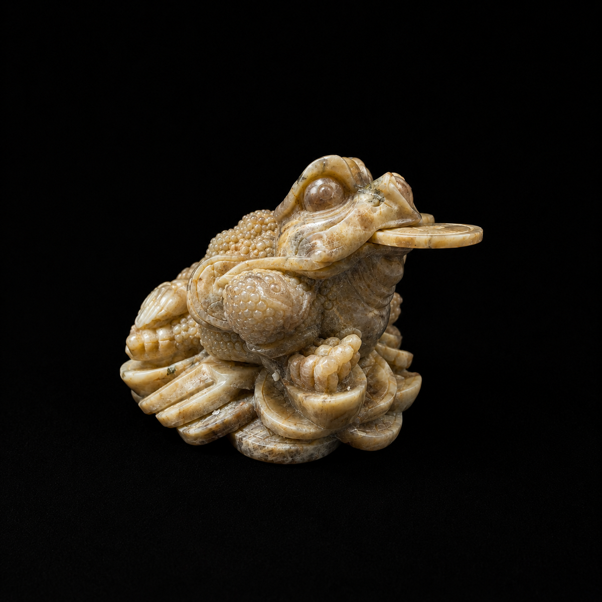 Blue Moonstone Golden Toad