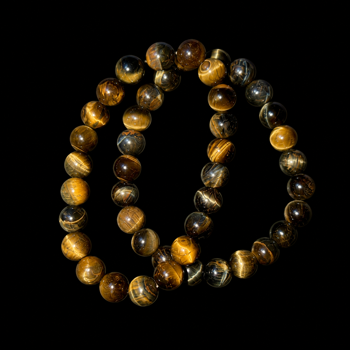 Blue Tiger Eye Bracelet Bead 8mm