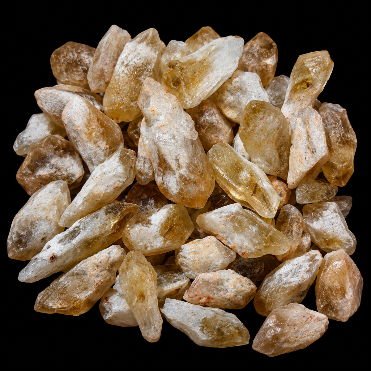 Citrine Baked Natural Single Point