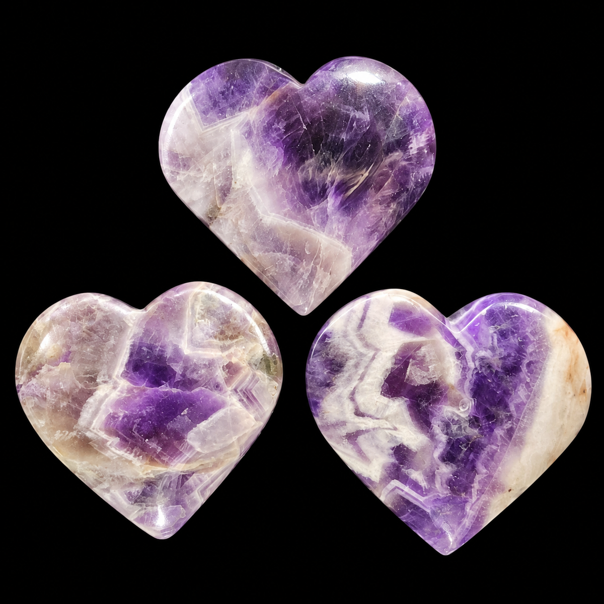 Dream Amethyst Heart Small