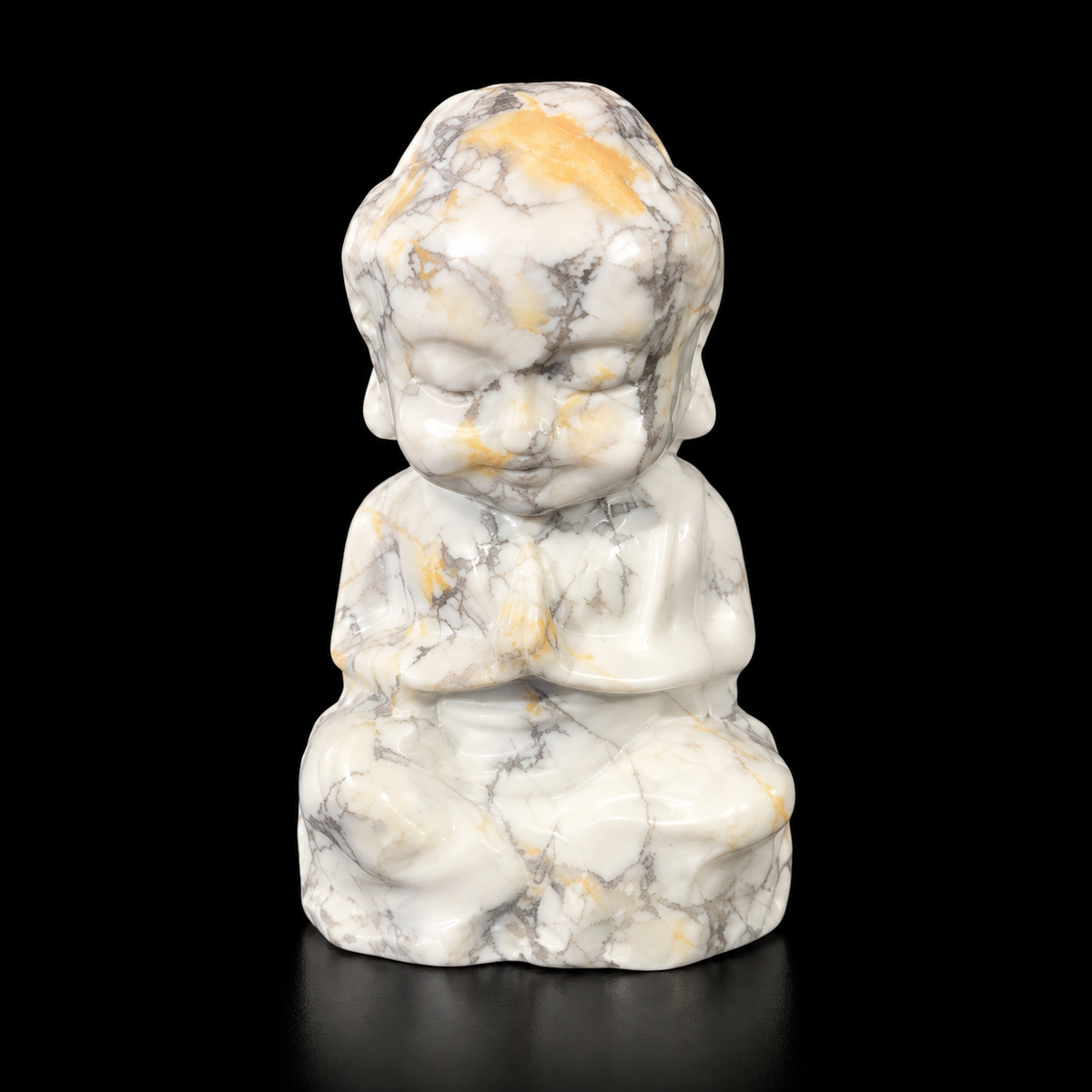 Howlite Small Buddha