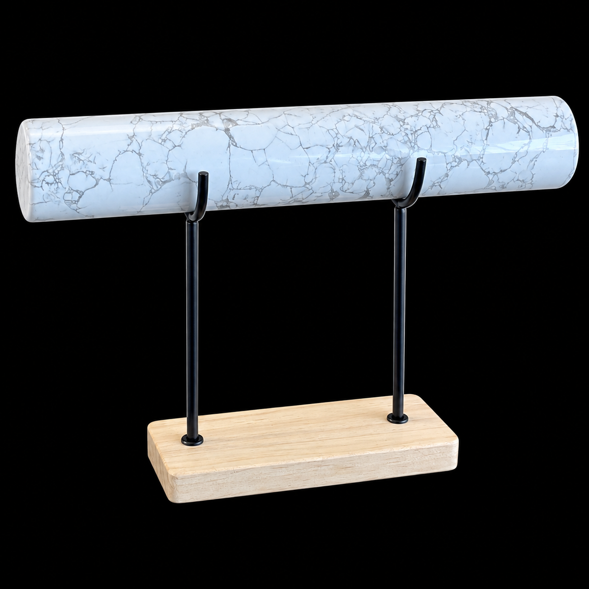 Howlite Display Wand