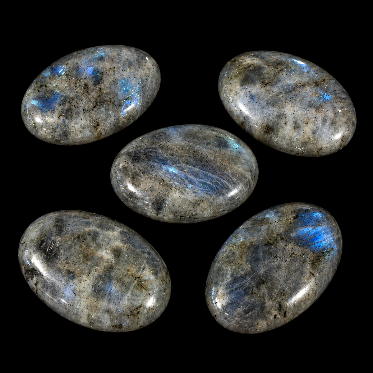 Labradorite Light Palm Stone