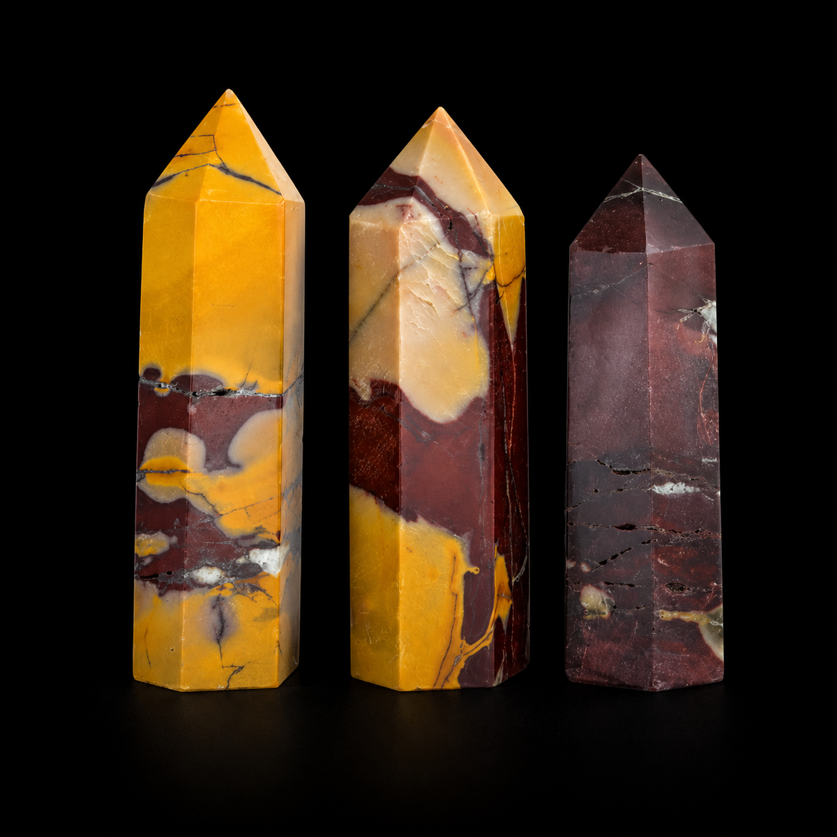 Mookaite Polished Pencil Point