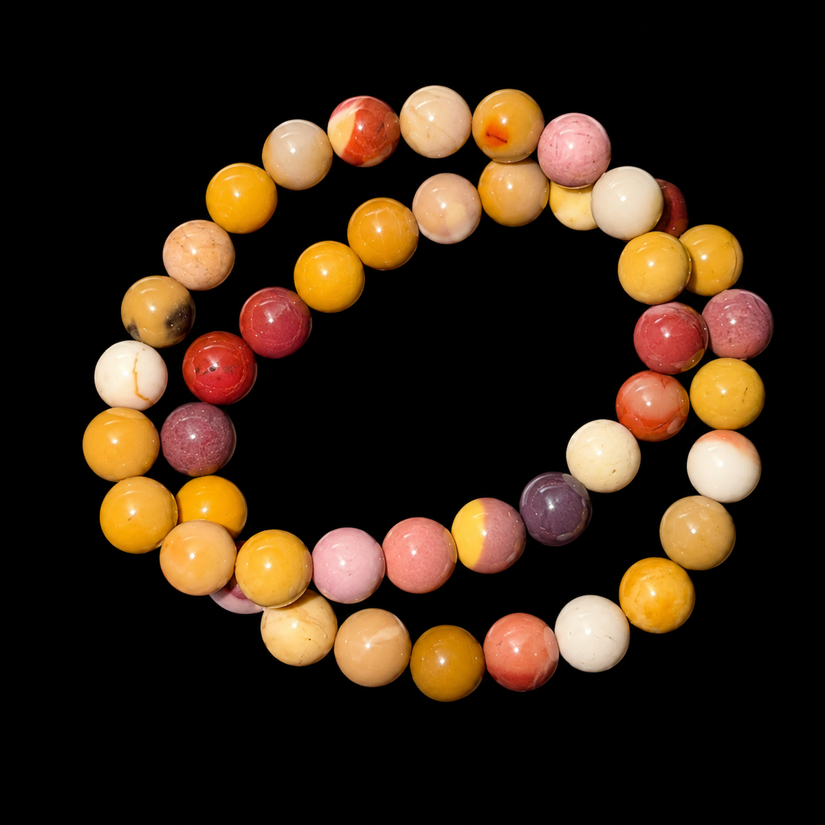 Mookaite Bracelet Bead 8mm