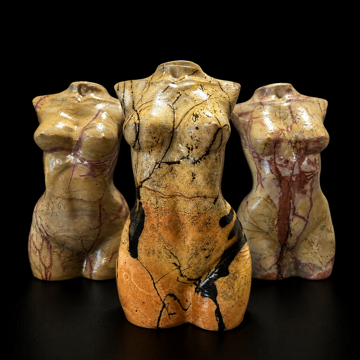 Picture Jasper Bust Medium