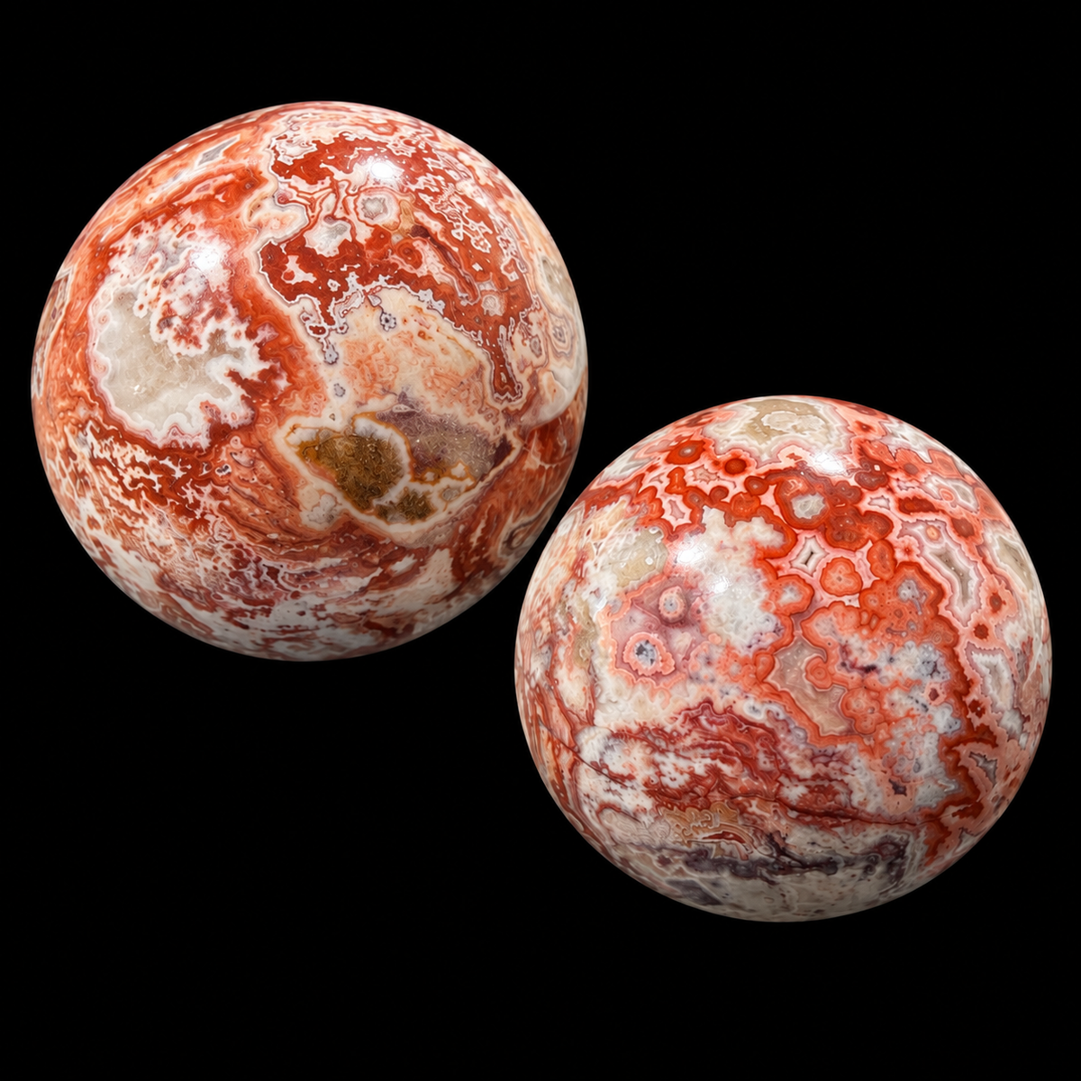 Mexican Agate Pink Sphere