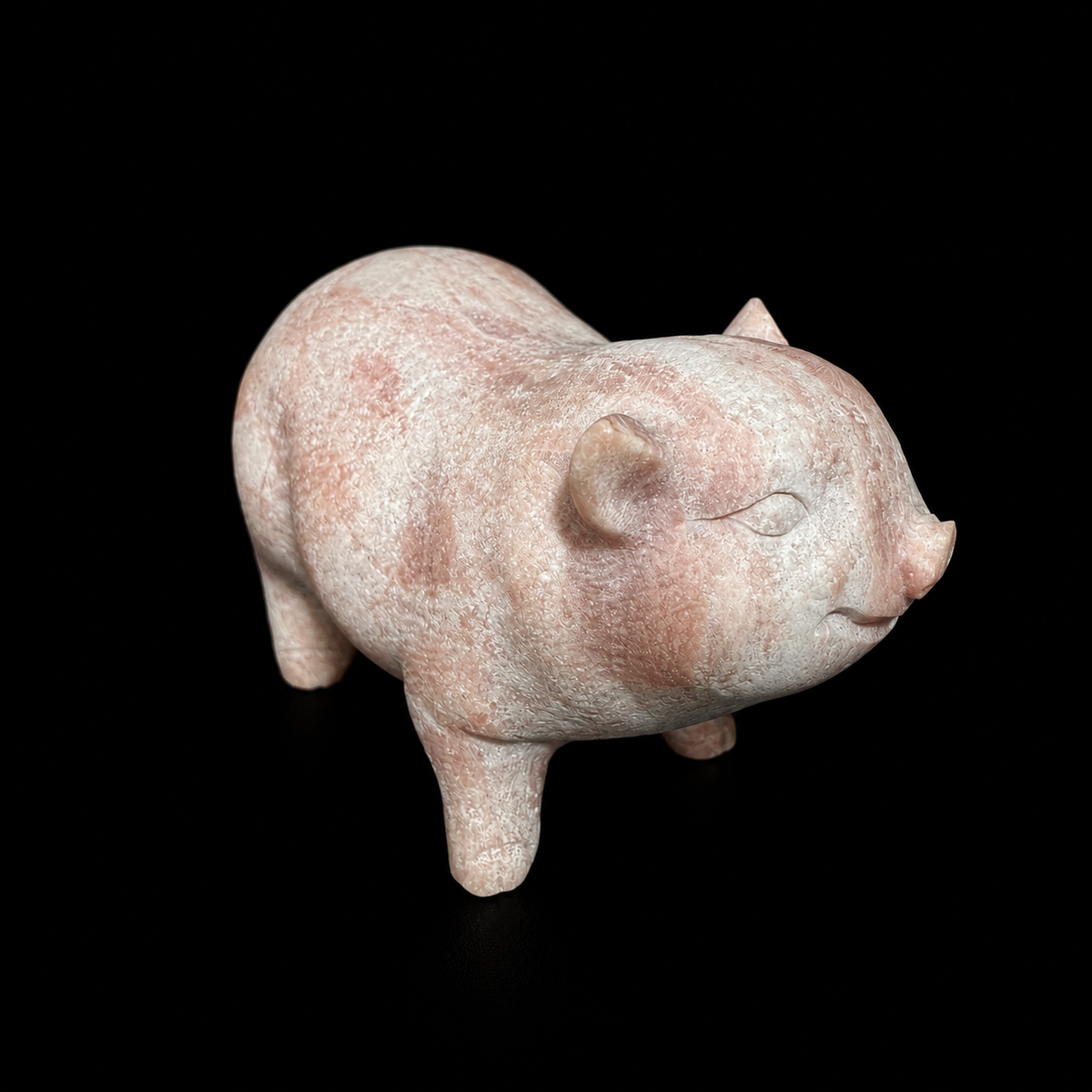 Pink Opal Pig