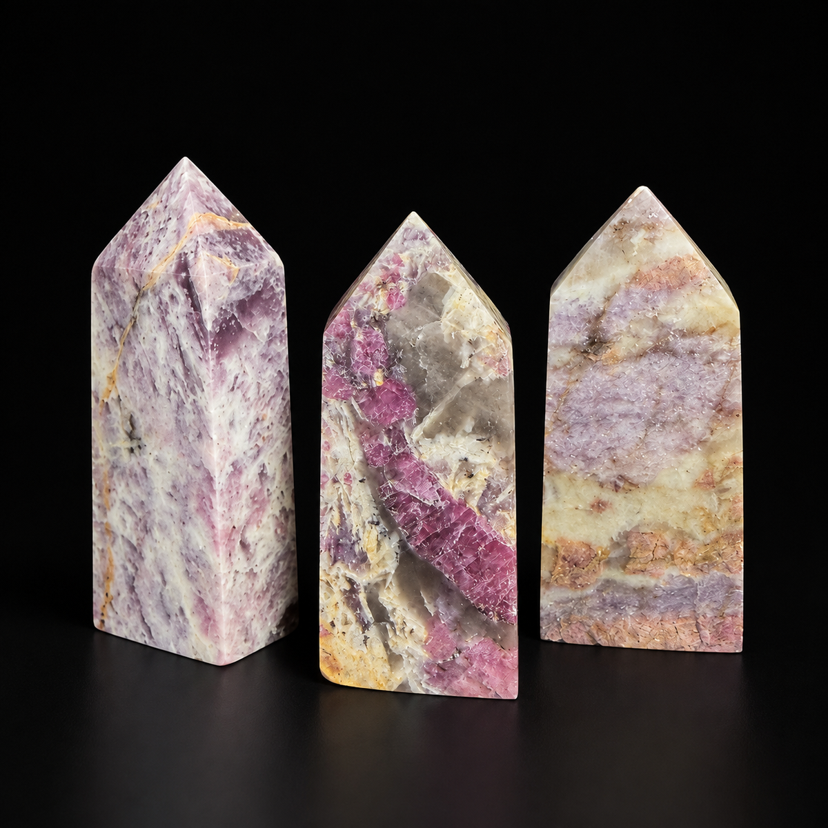 Pink Tourmaline Obelisk