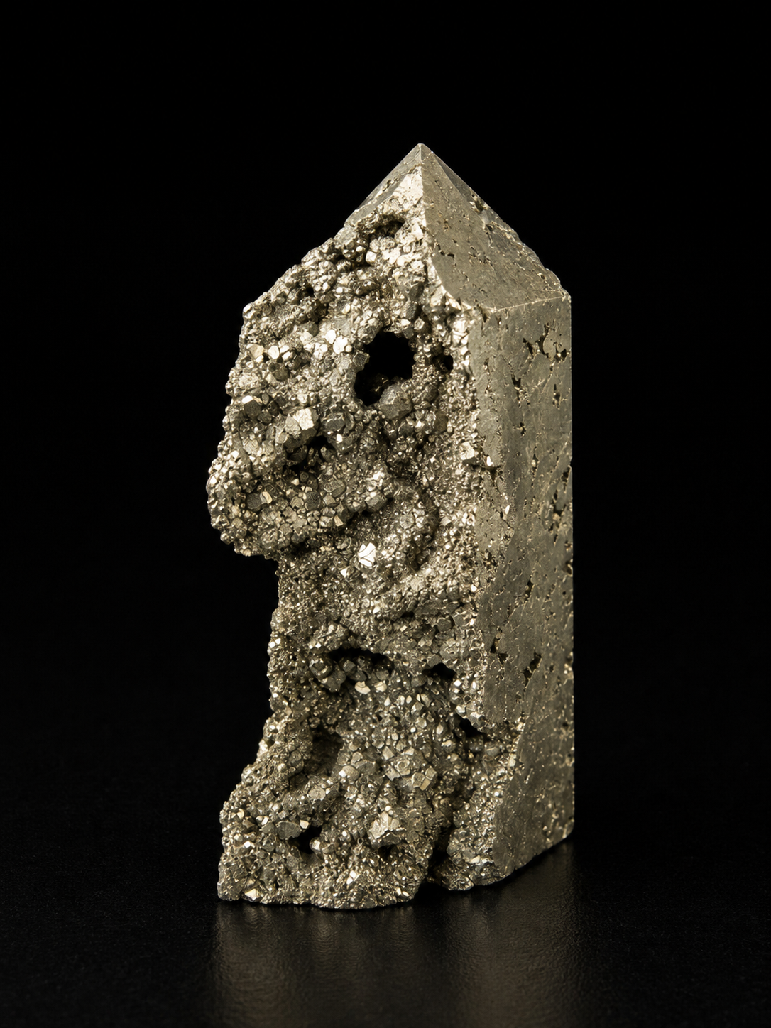 Pyrite Cluster Obelisk Peru