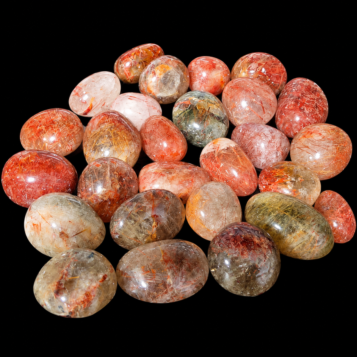 Fire Quartz Tumble
