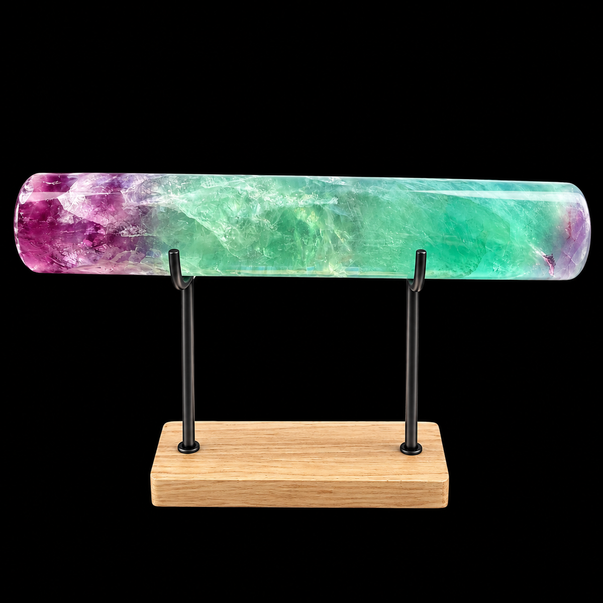 Rainbow Fluorite Display Wand