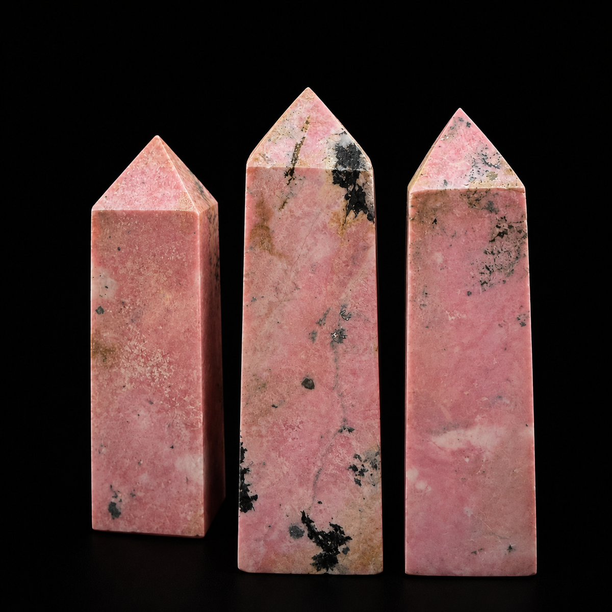 Rhodonite Obelisk Peru