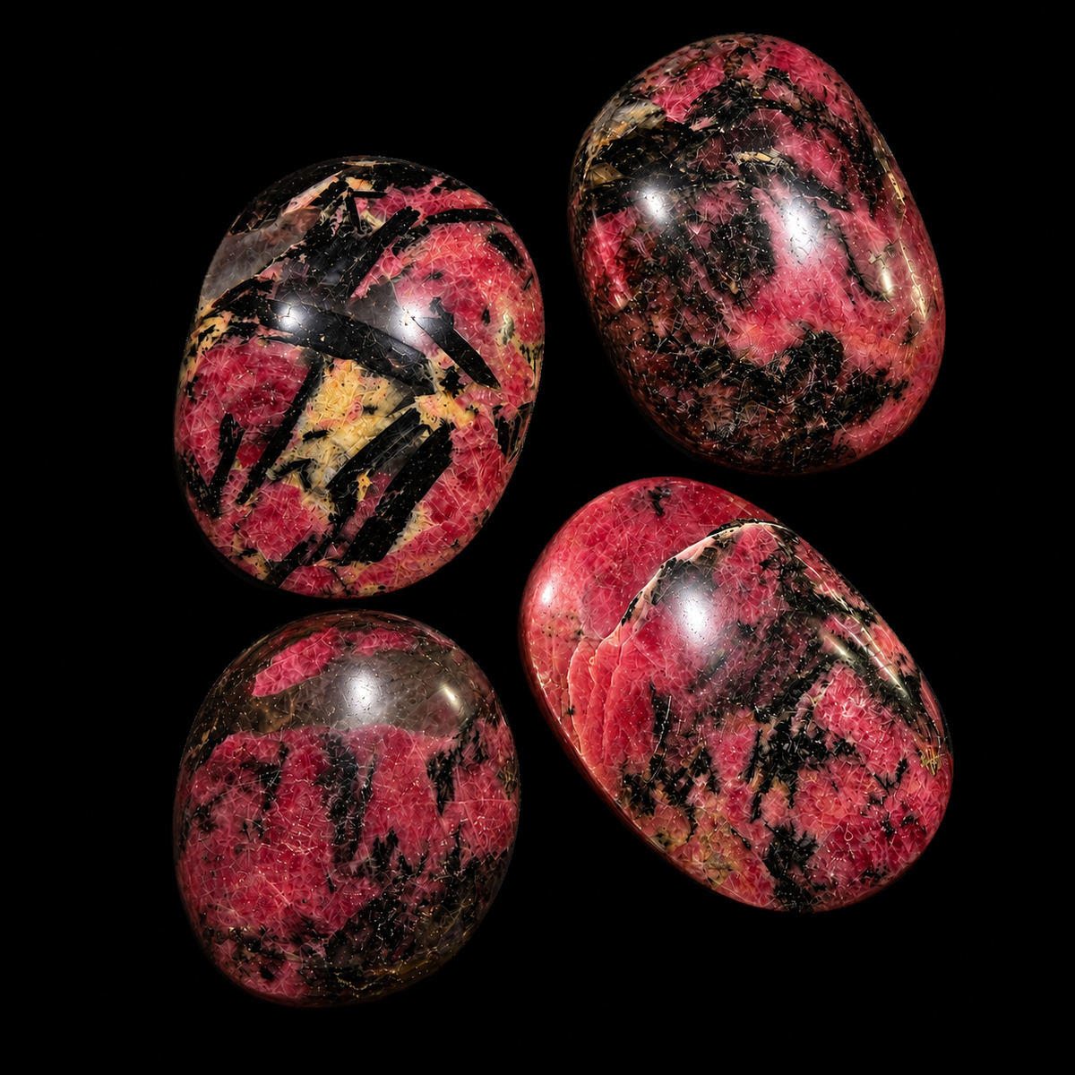 Rhodonite Palm Stone Madagascar