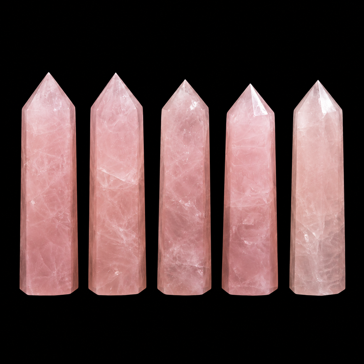 Rose Quartz Polished Pencil Point