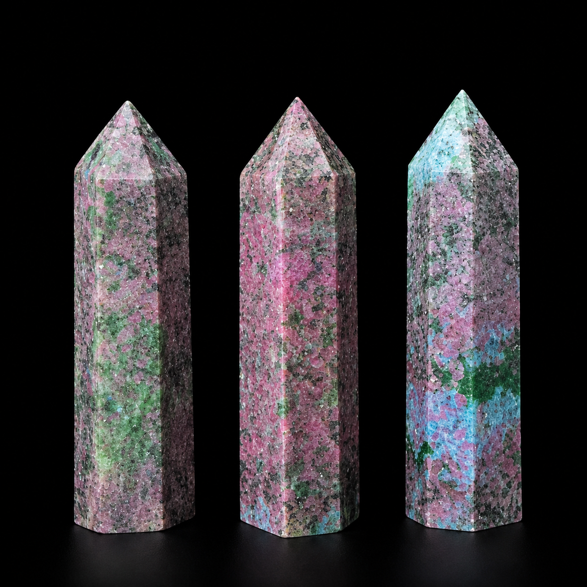 Ruby Kyanite Polished Pencil Point