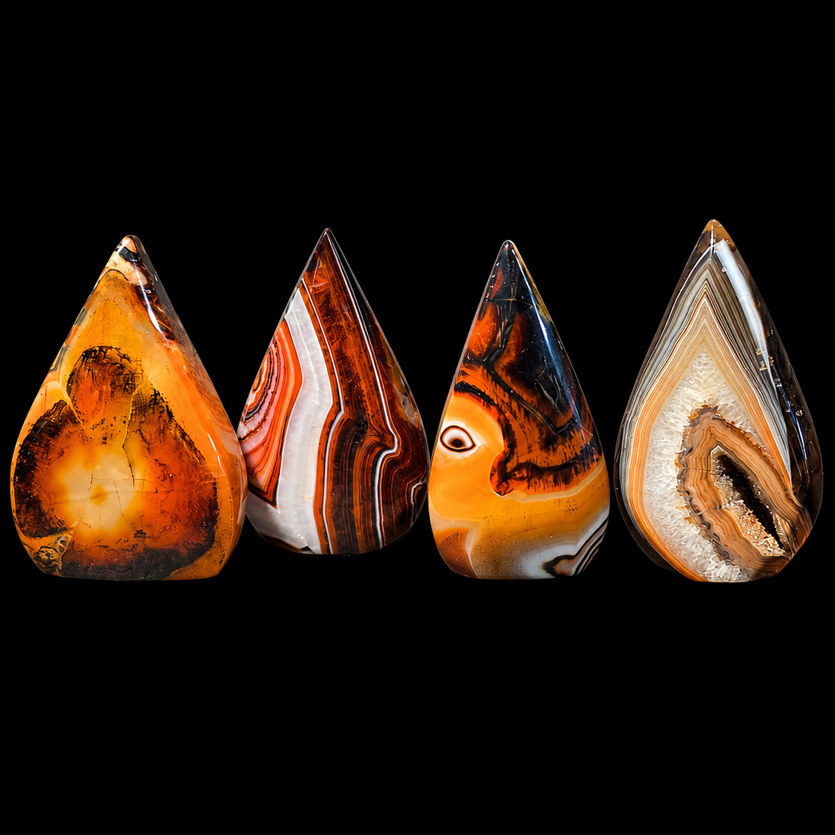 Sardonyx Tear Drop