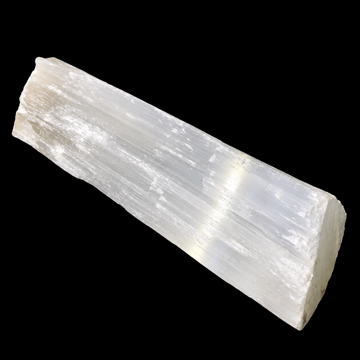 Selenite Raw Cube Tower
