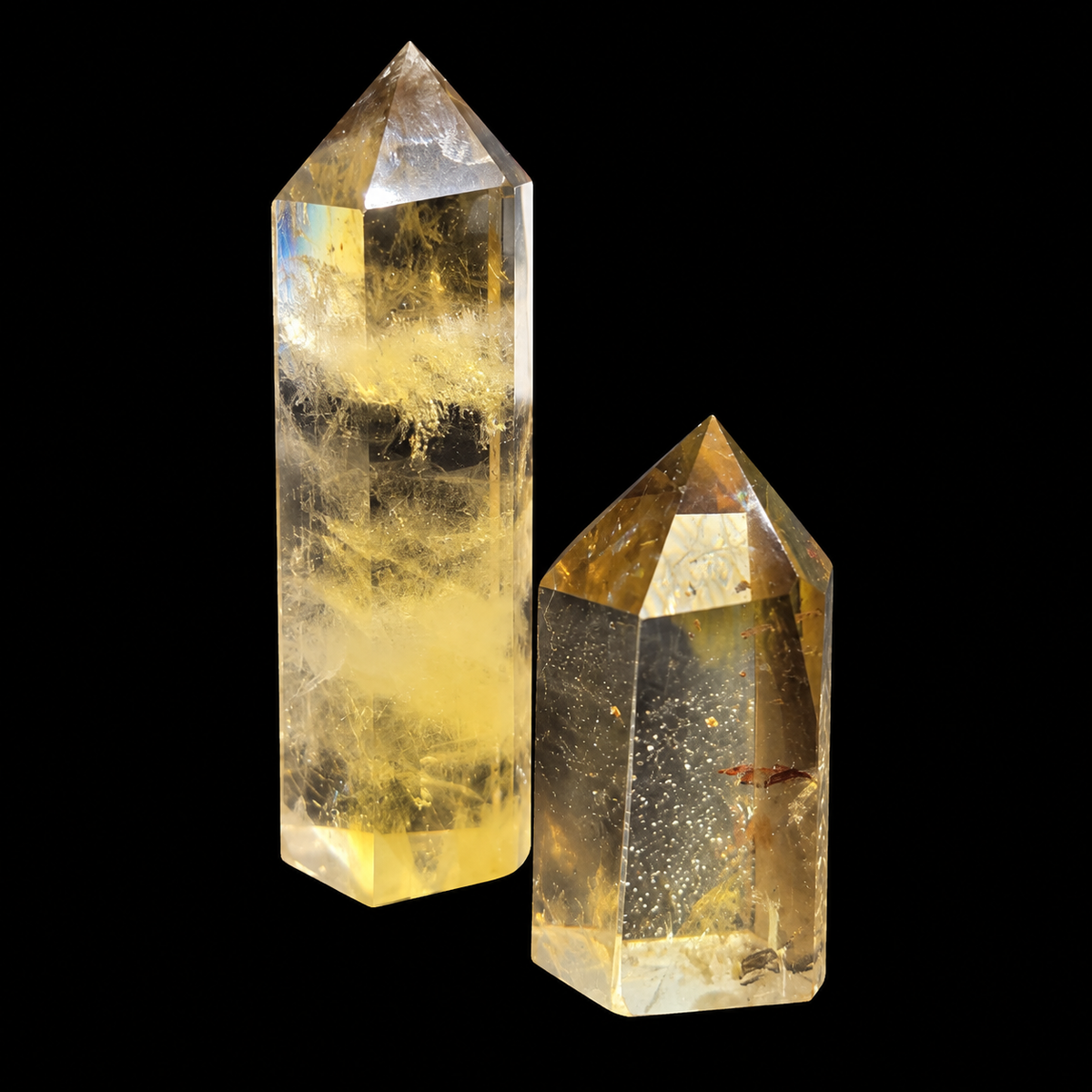 Smoky Citrine Polished Pencil Point Small