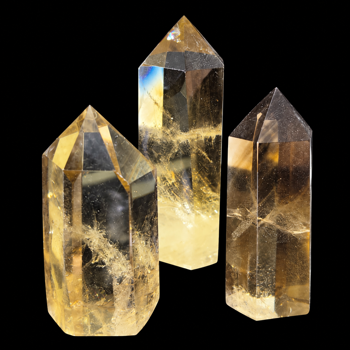Smoky Citrine Polished Pencil Point Medium