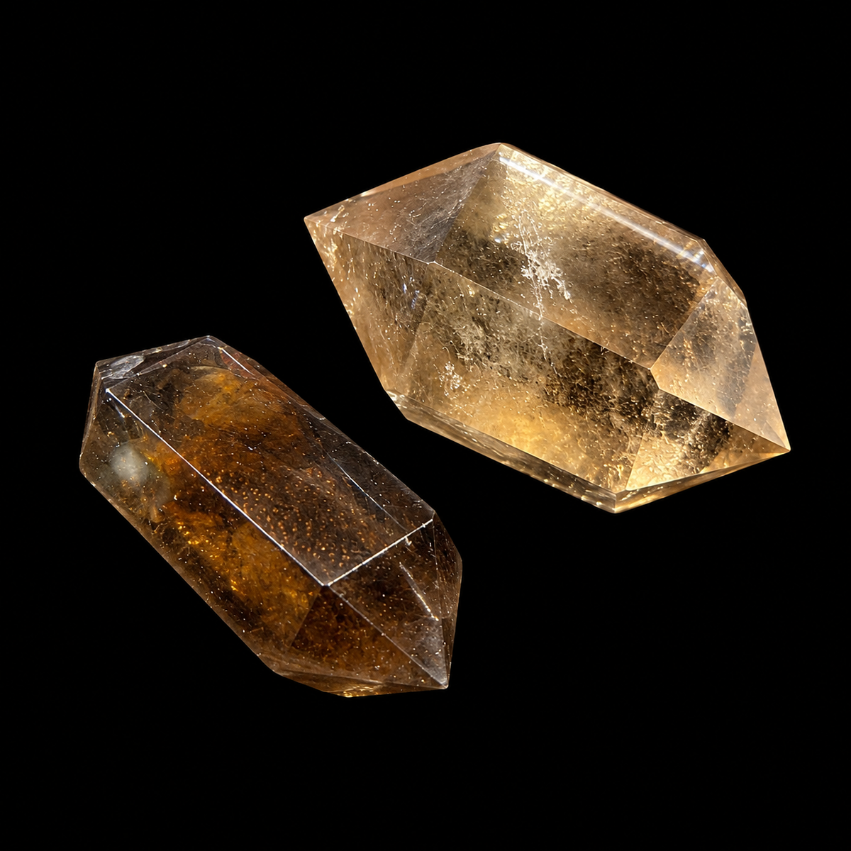 Smoky Quartz Double Terminated Wand Small