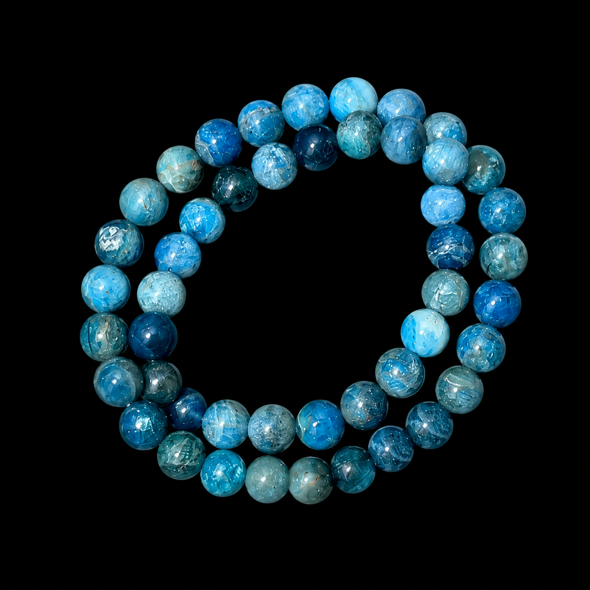 Apatite Bracelet Bead 8mm