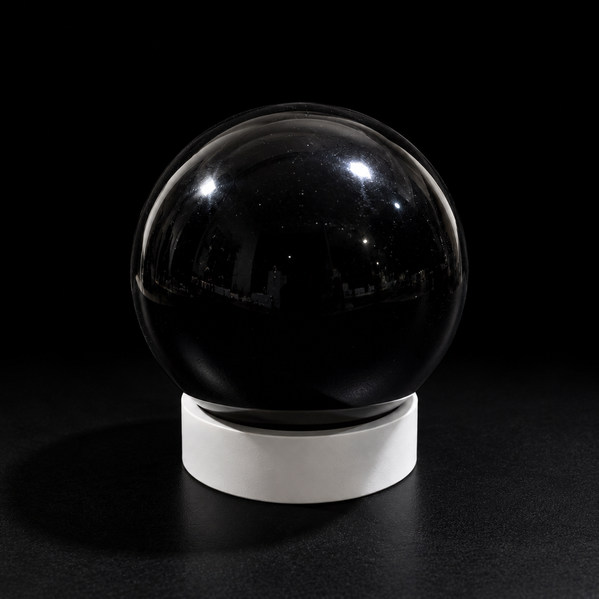 Black Obsidian Sphere
