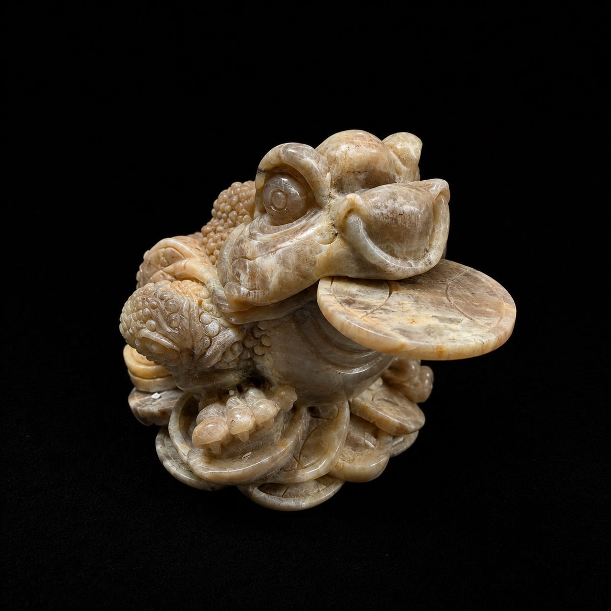 Blue Moonstone Golden Toad