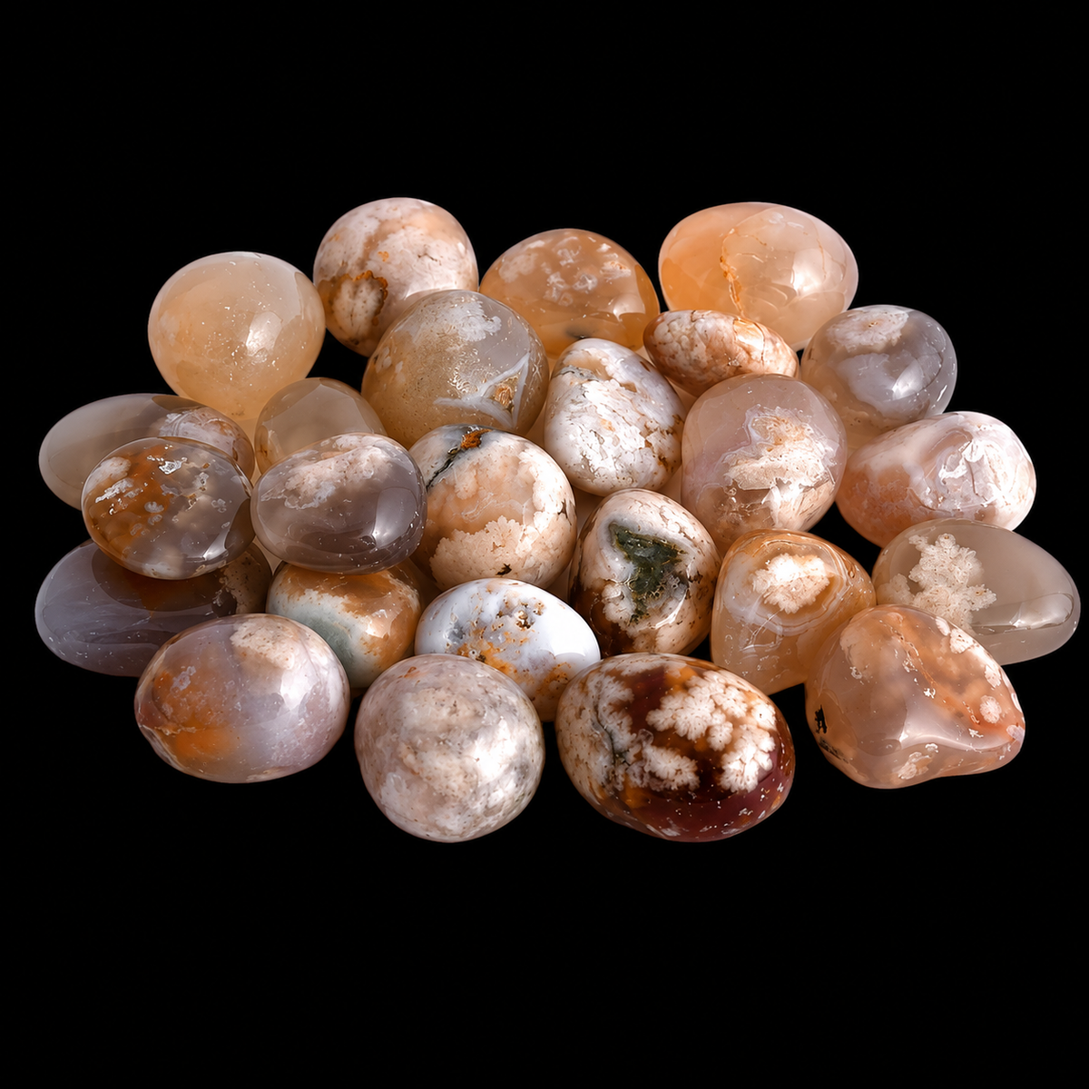 Cherry Blossom Agate Tumble