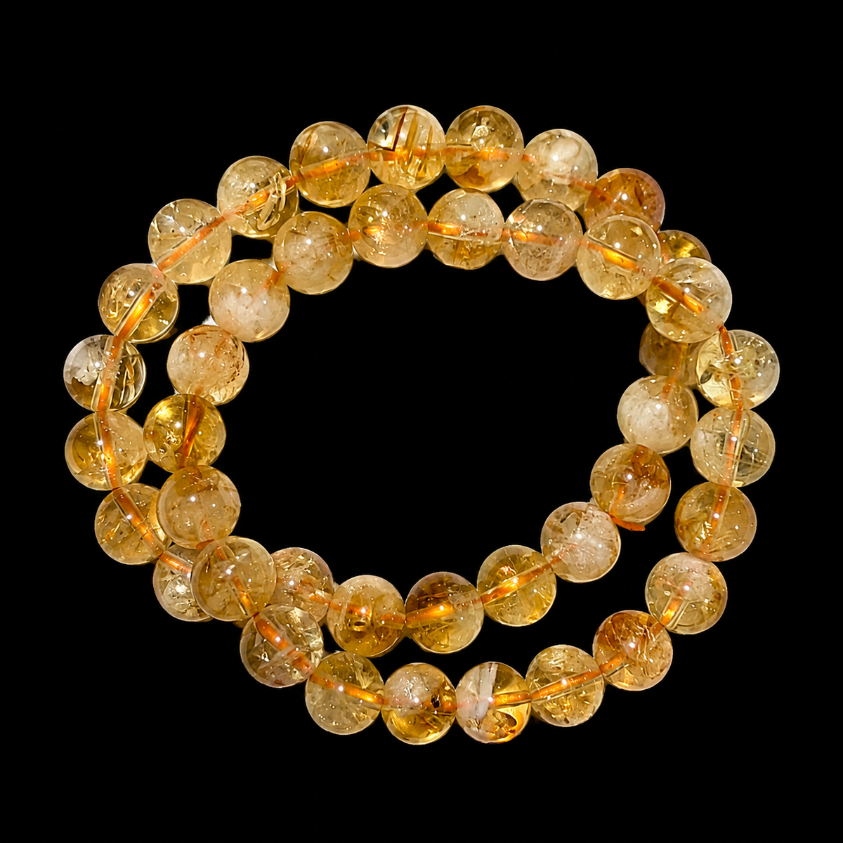 Citrine Bracelet Bead 8mm