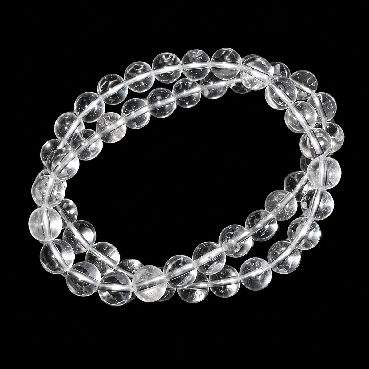 Clear Quartz Bracelet Bead 8mm