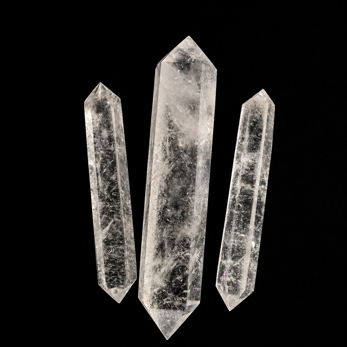 Clear Quartz Double Terminated Wand