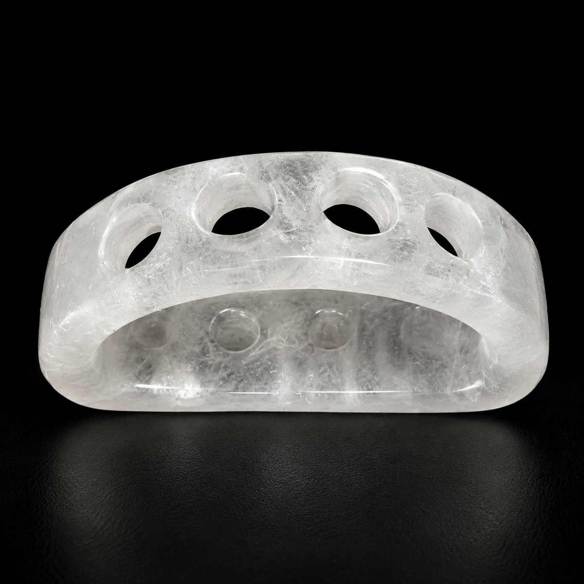 Clear Quartz Pen Holder