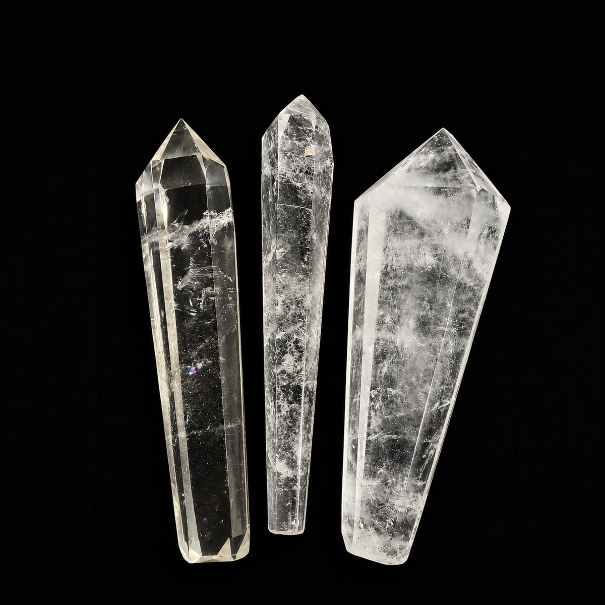 Clear Quartz Taper Wand