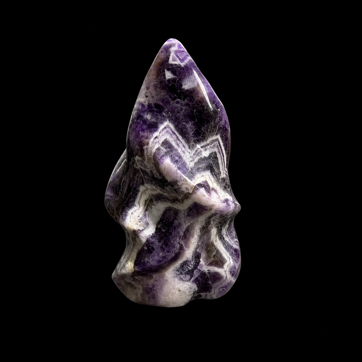 Dream Amethyst Spiral Flame