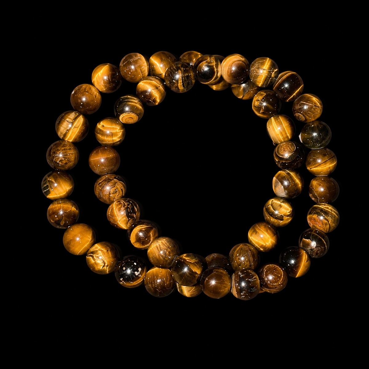 Golden Tiger Eye Bracelet Bead 8mm