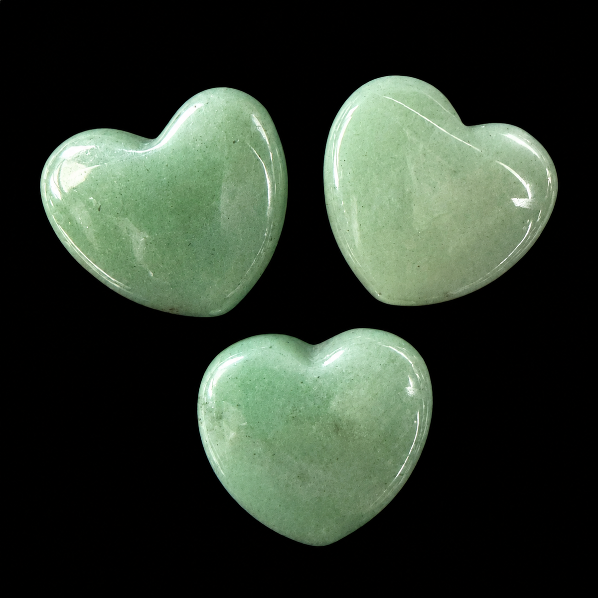 Green Aventurine Heart