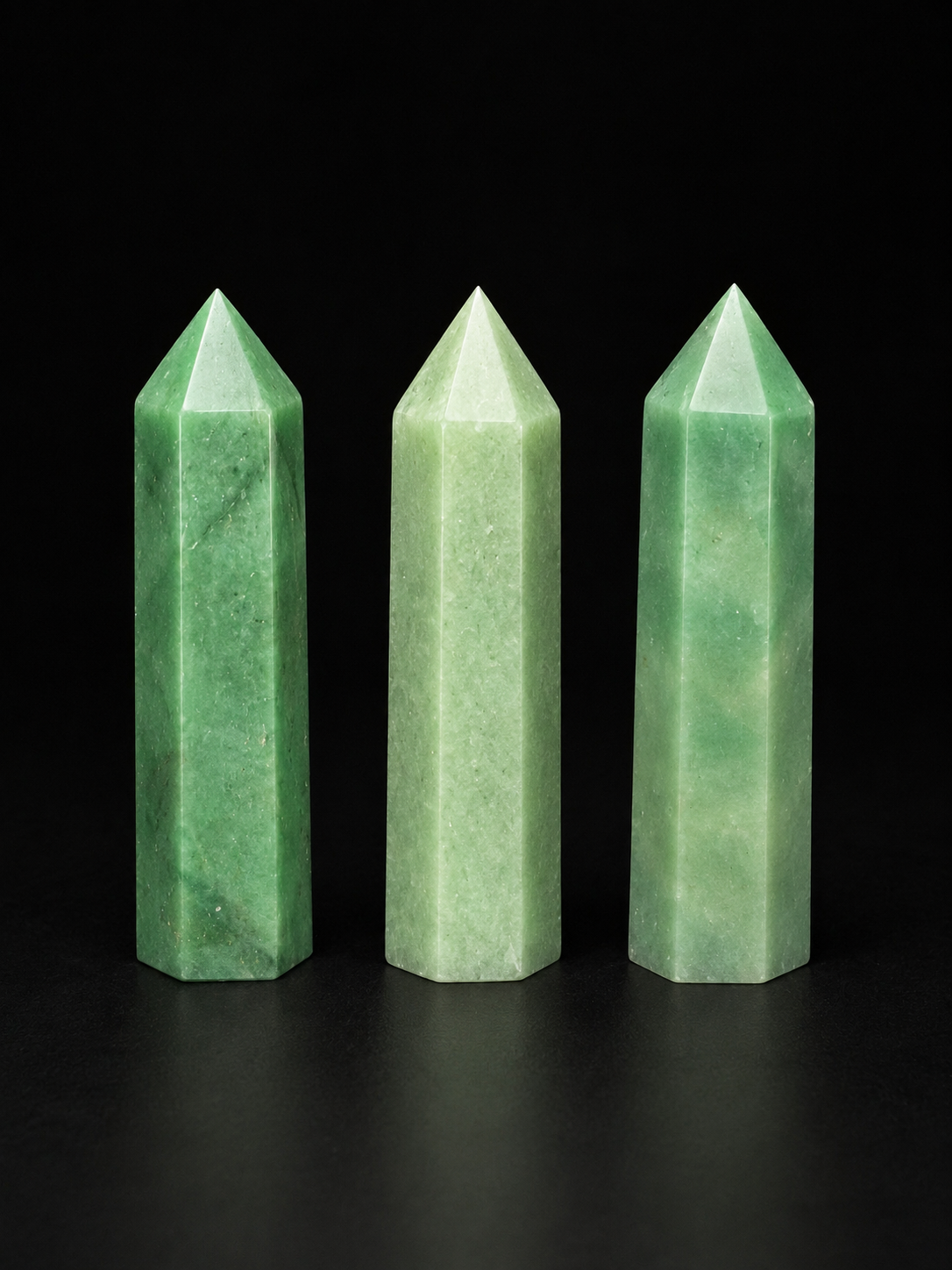 Green Aventurine Polished Pencil Point