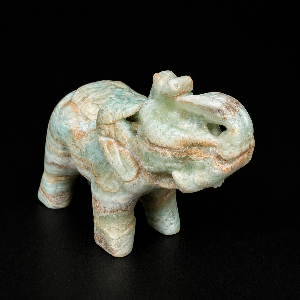 Hemimorphite Elephant