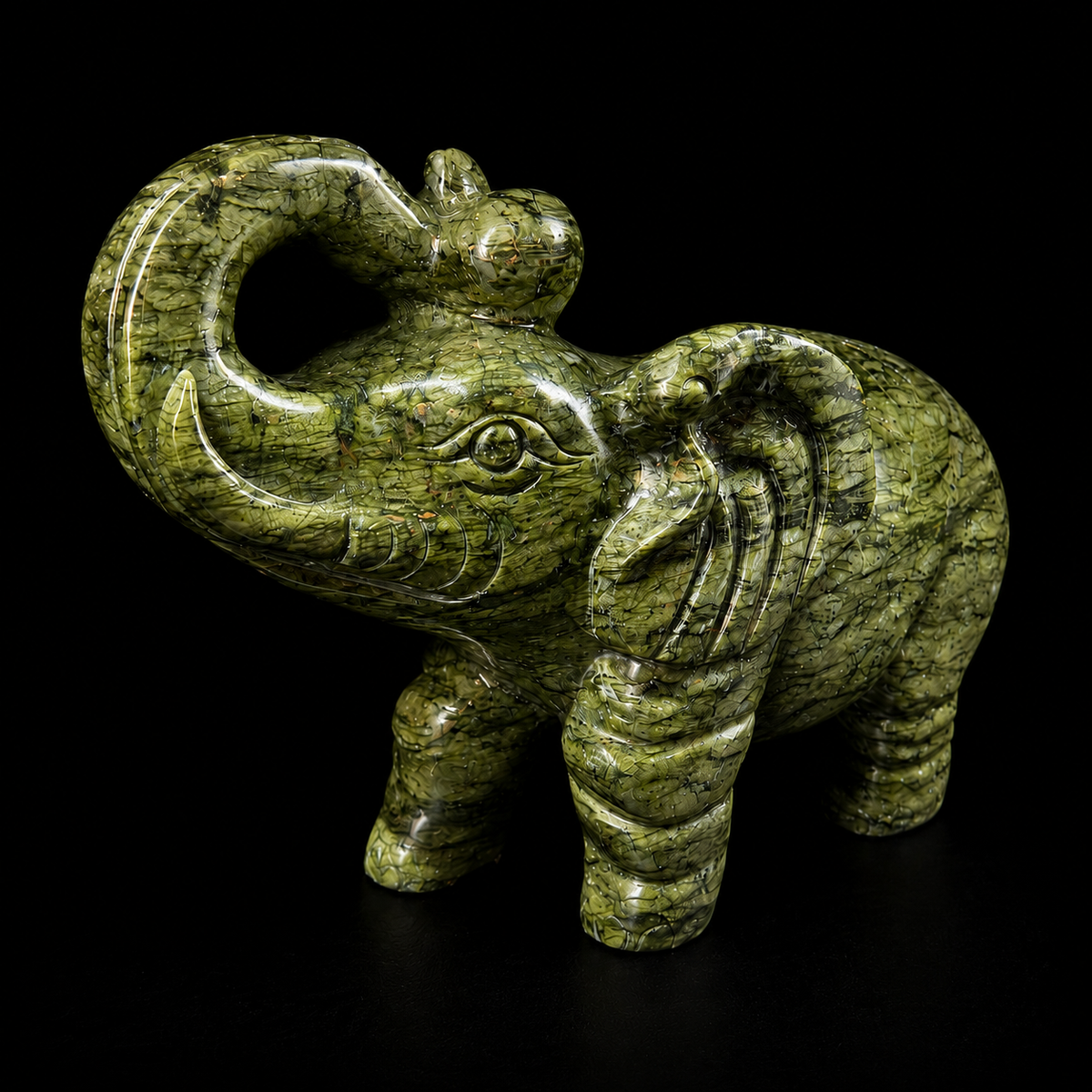 Xiuyan Jade Elephant Large