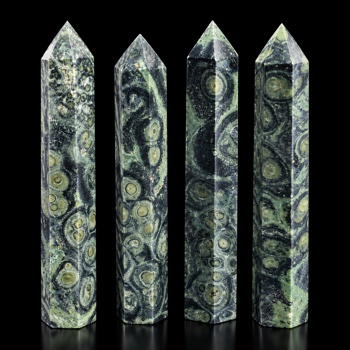 Kambaba Jasper Polished Pencil Point