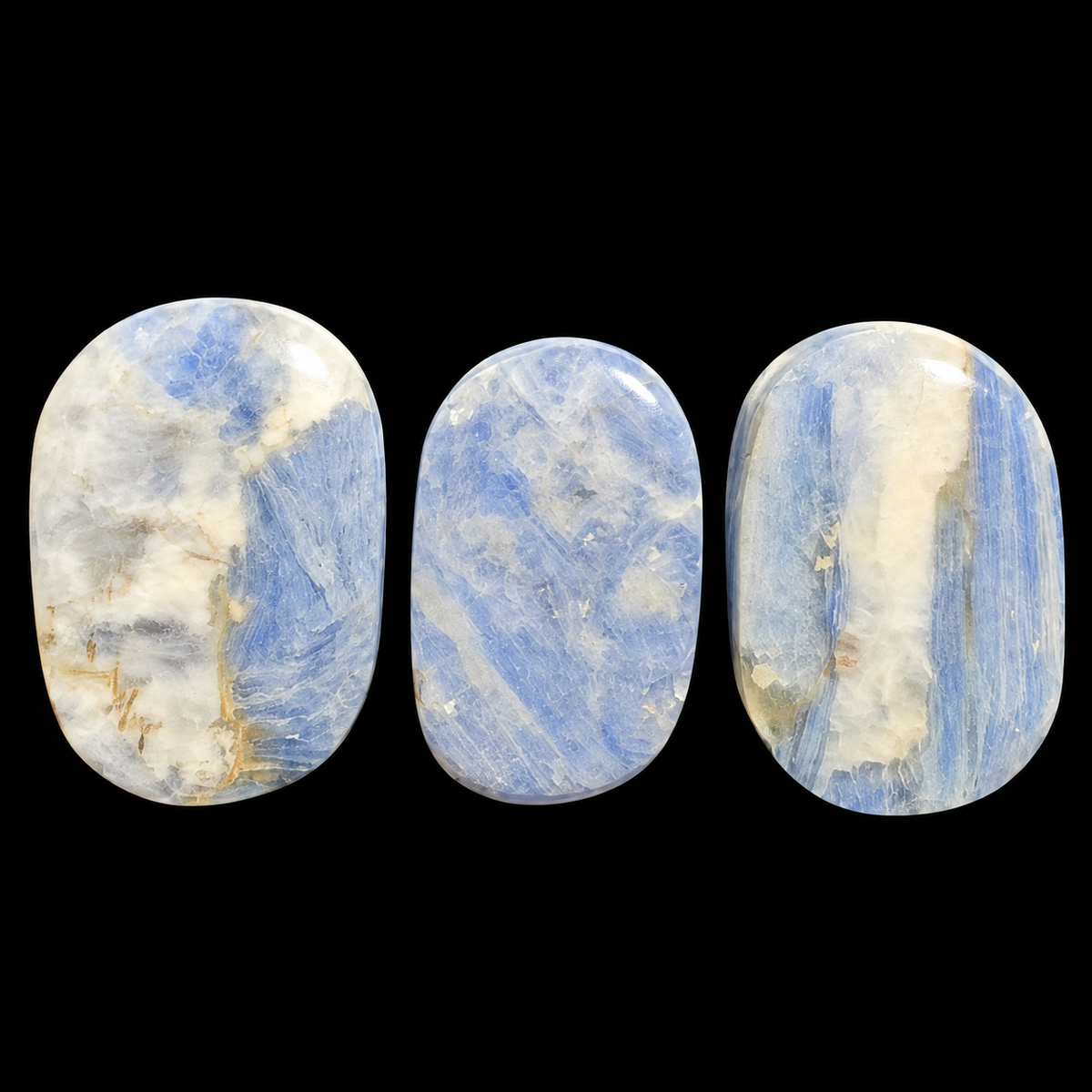 Kyanite Palm Stone