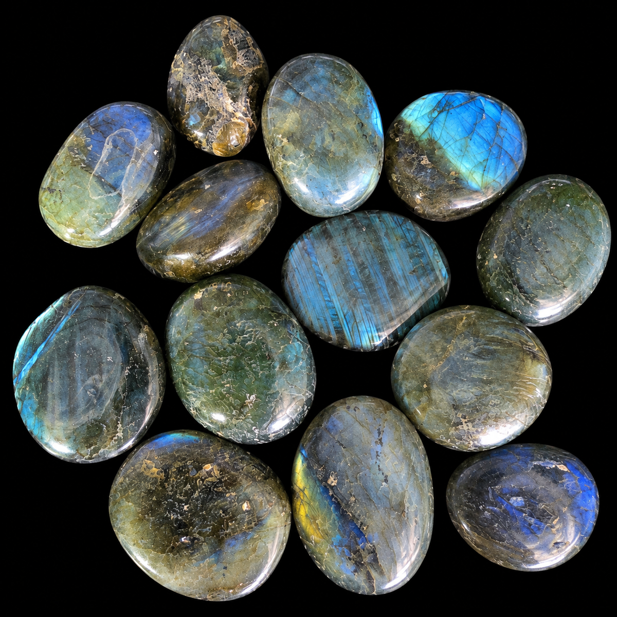 Labradorite Dark Tumble