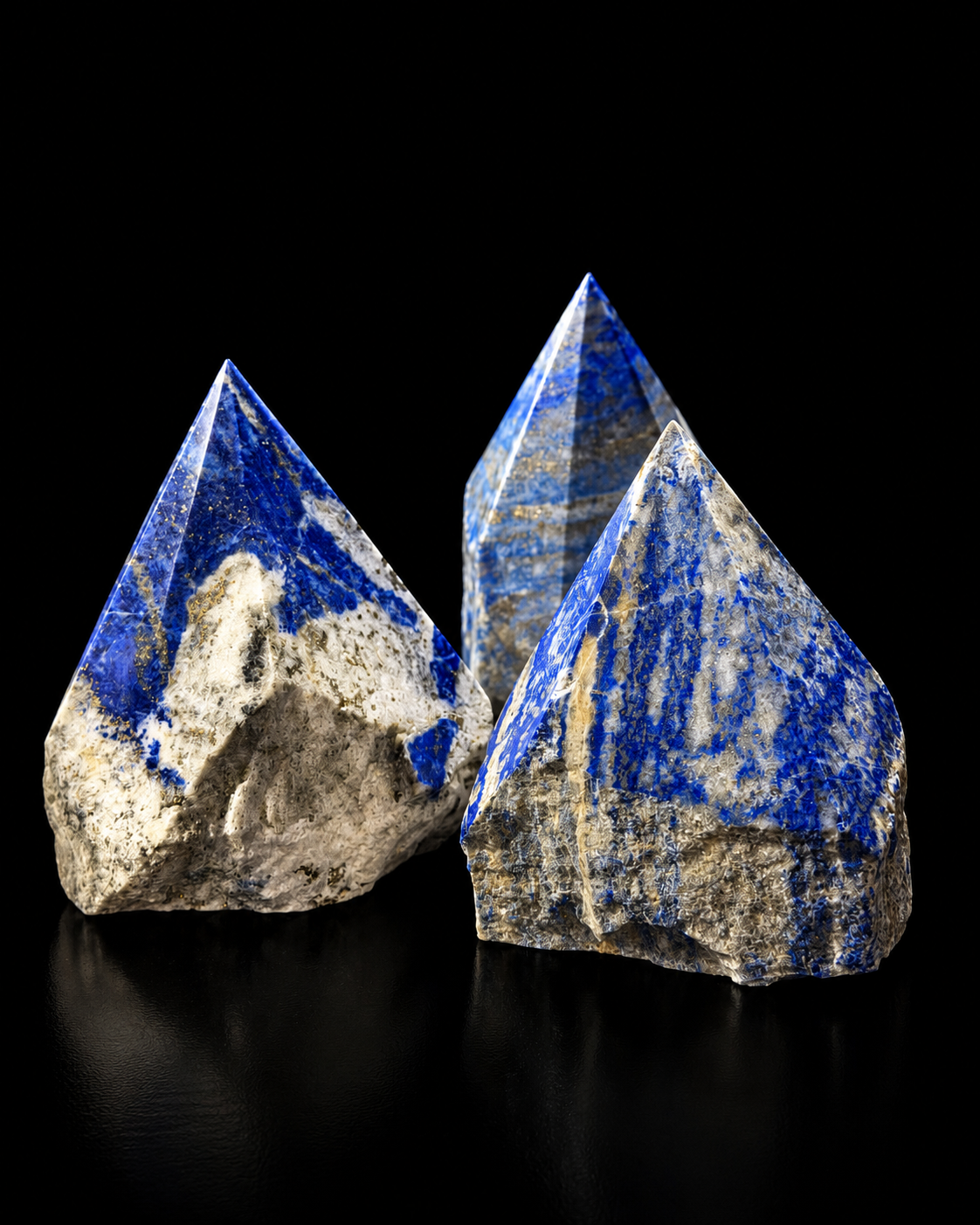 Lapis Lazuli Semi Polished Point