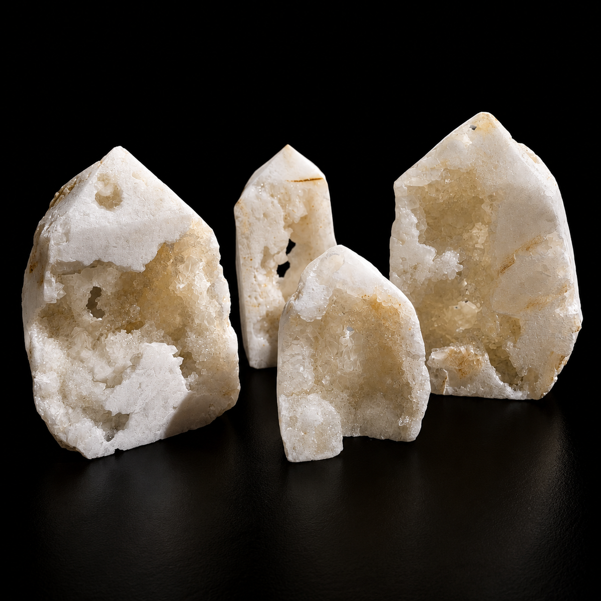 Moroccan Geode Druzy Point