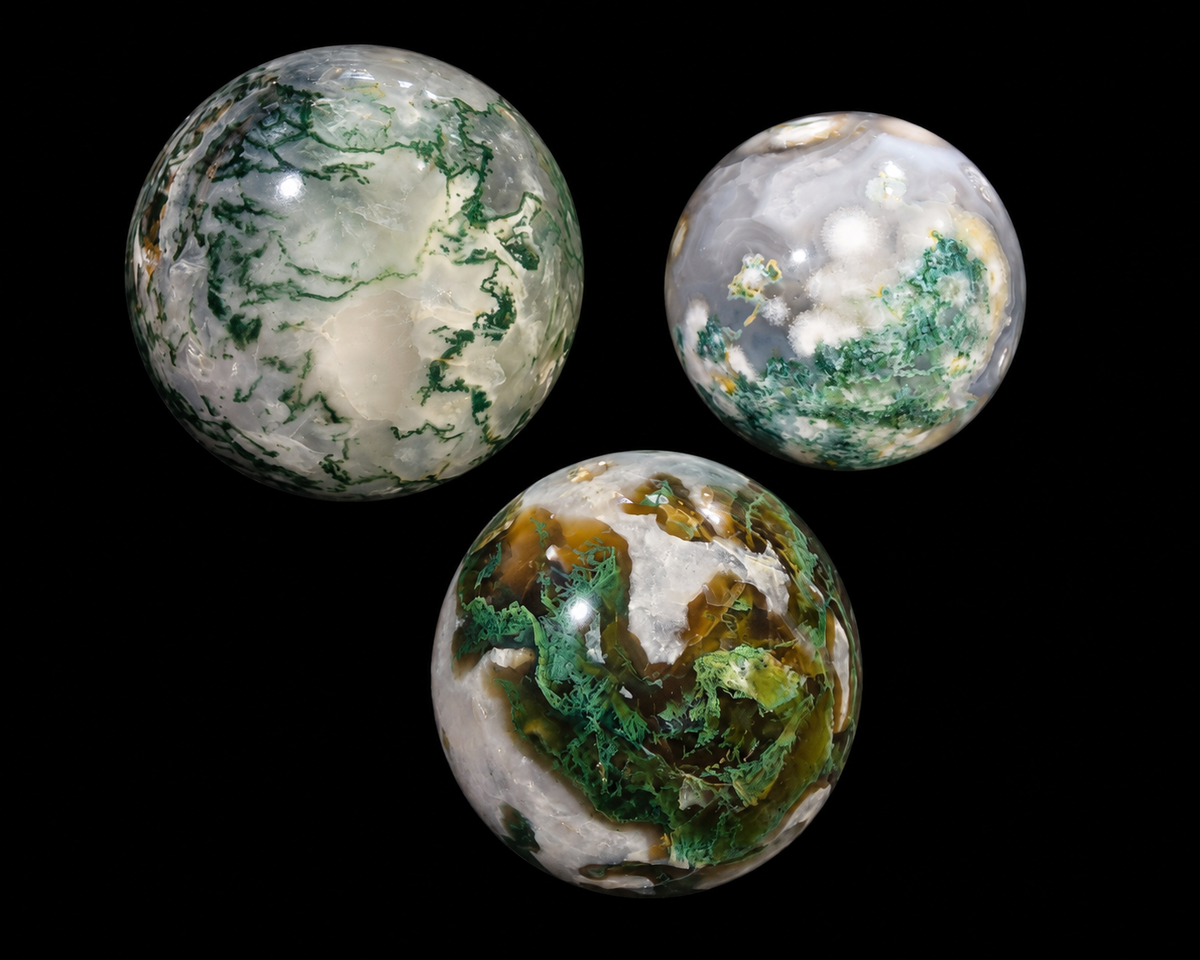 Moss Agate Sphere