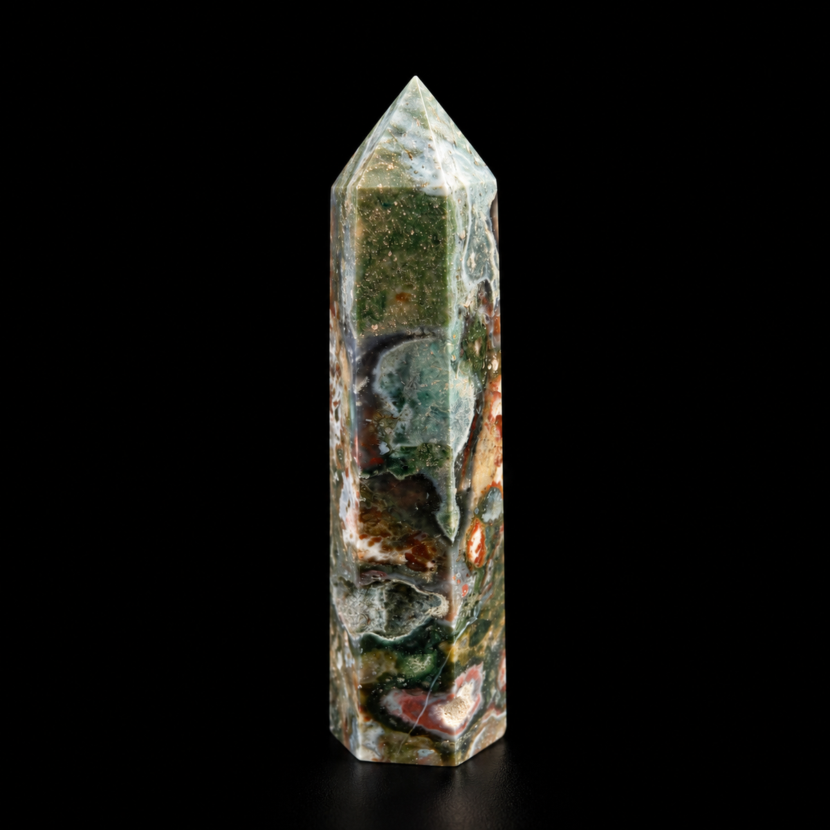 Ocean Jasper Polished Pencil Point Large